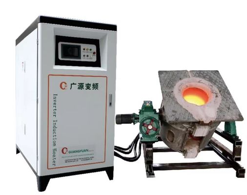 Mittelfrequenzinduktions-schmelzende Maschine   Elektrischer Induktionsofen 500KW DSP