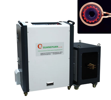 Touch-Screen tragbare Induktions-Bronzierenausrüstung 100KW für bronzierendes Stahlrohr
