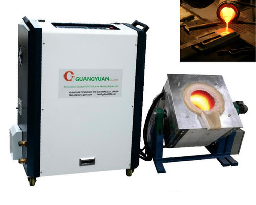 Frequenz-Induktions-schmelzende Ausrüstung 60KW des Licht-10KHZ mit Touch-Screen