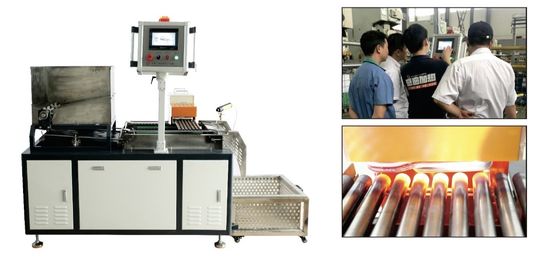 Automatischer Schmieden-Ofen der Induktions-100KW für Stangen-Enden-Schmieden