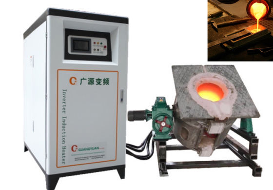1800 °C Max. Temperatur-Induktionsschmelzmaschine mit Notstopp/Bodenfehler